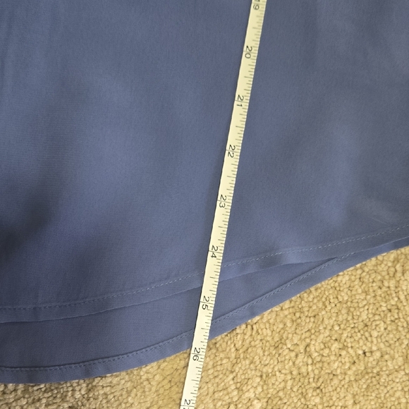 Madewell Slate Blue Sleeveless Top - Picture 5 of 8